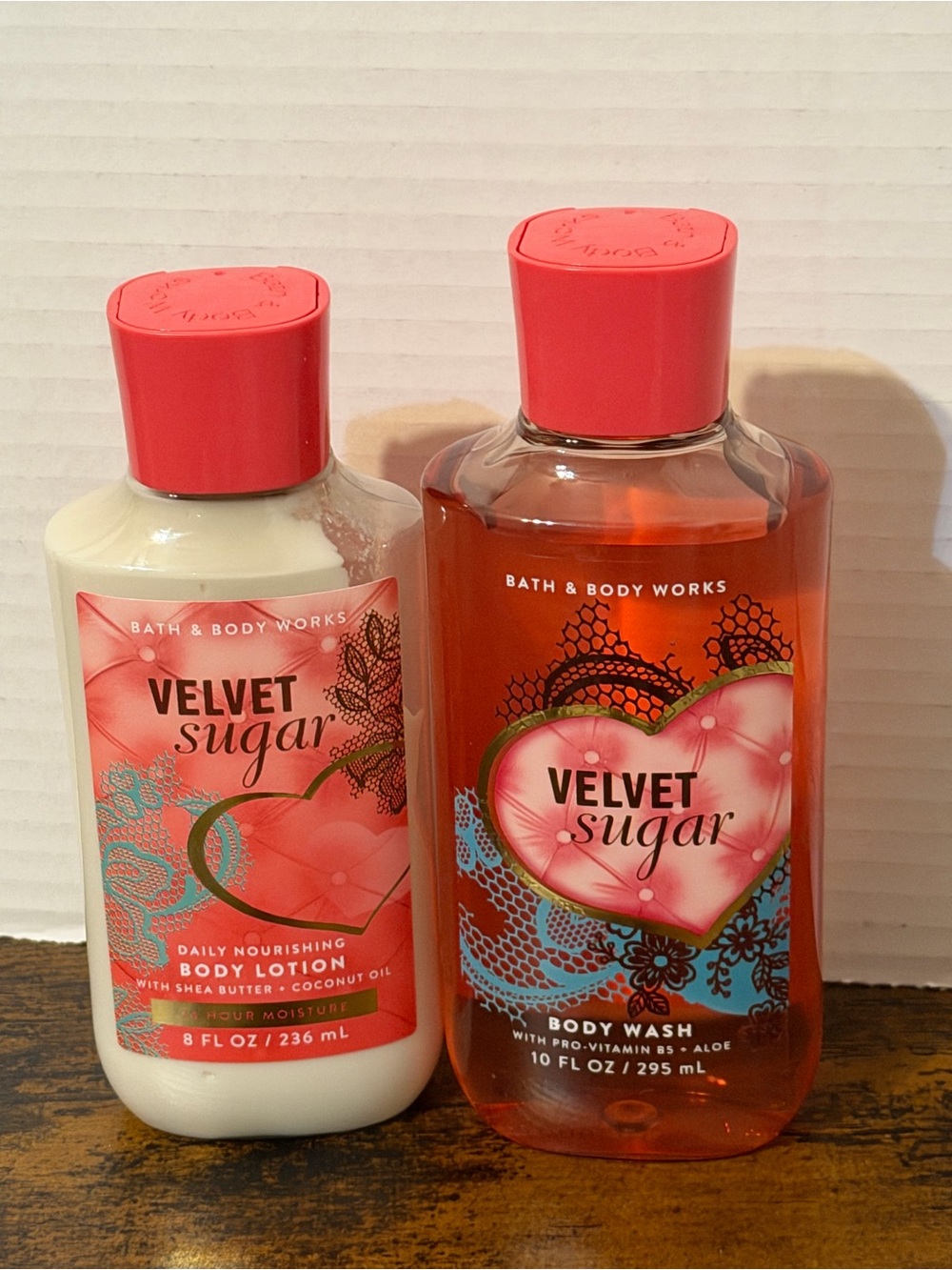 Bath & Body Works Velvet Sugar Body Wash, Lotion New Plum, Musk, Jasmine